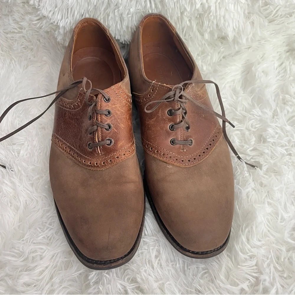 Allen Edmonds Classic Brown Leather Men's Shoes 9.5D - Picture 2 of 12
